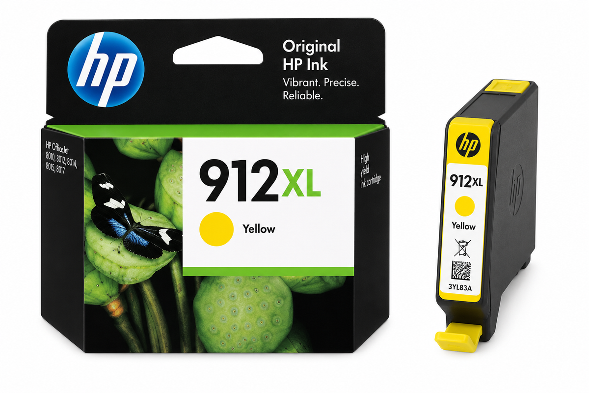 HP 912XL YELLOW INK CARTRIDGE